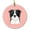 Pink, variant on Carolines Treasures BB1241CO1 Checkerboard Pink Border Collie Ceramic Ornament 3 in multicolor