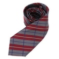 thumbnail image 2 of Corbatas para hombre 146 cm de largo 8 cm de ancho Diseño clásico Cuadrícula británica Corbatas para hombres para accesorios de ropa Regalos, 2 of 5