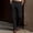 Black, variant on Men's Dress Pants Button Fly Straight Fit Office Trousers Work Pants for Business Casual Navy Size 3XL
