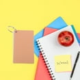 thumbnail image 4 of HOOWIFFY 6pcs Flashcards With Ring Blue Paper Notecards For Studying, 4 of 7