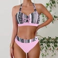 thumbnail image 2 of Ticikt Bikini Set for Women 2 Piece High Waisted Slim Fit Swimsuits for Women Scoop Neck Women's Bathing Suit 2026, 2 of 9