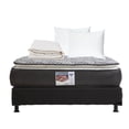 thumbnail image 1 of Colchón Queen Size Omega Spring Air + Box + Protector Ultra + 2 Almohadas Osos, 1 of 9