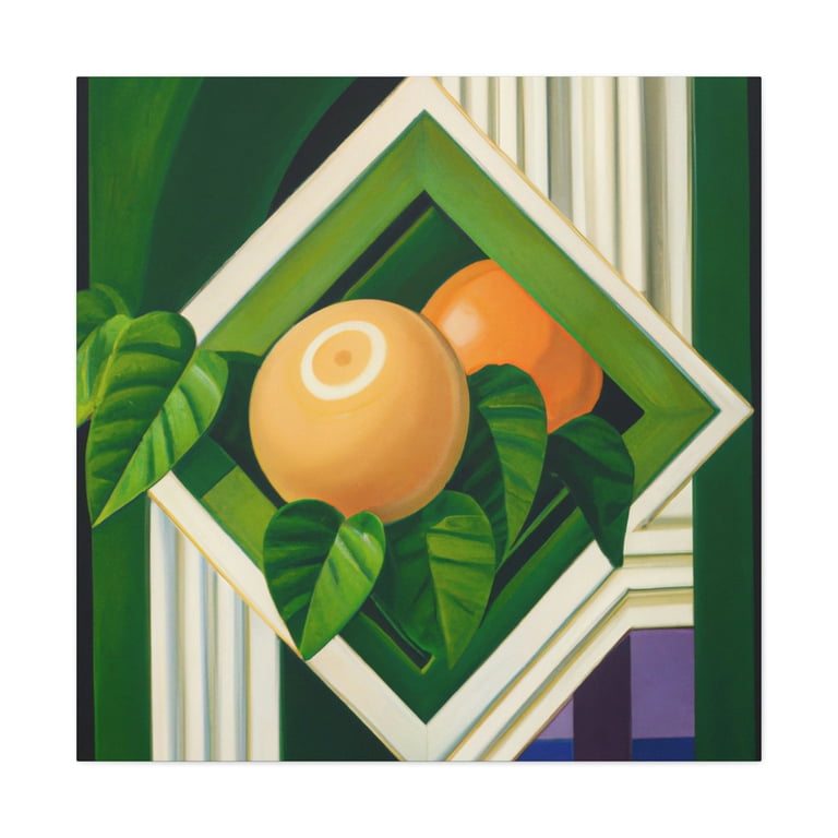 Luscious Art Deco Fruit - Canvas - Walmart.com