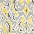 thumbnail image 2 of Grijalva, Tom 12x12 White Modern Wood Framed Museum Art Print Titled - Exotic Textile 1, 2 of 4
