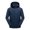 Blue, variant on Men Jacket Men's Stitching Drawstring Hooded Slim Fashion Jacket Coat Outwear Jacket Coats , Black , 2XL