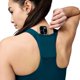 thumbnail image 3 of TOP DEPORTIVO BROOKS MUJER LUXE POCKET BRA AZUL RUNNING azul 0XS, 3 of 4