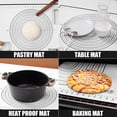 thumbnail image 7 of RUseeN Silicone Pastry Mat, Non Slip Baking Mats Silicone for Rolling Out Dough, Fondant Cooking Kneading Dough Mat Silicone Baking Mat(16" x 20",Black), 7 of 7