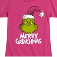 thumbnail image 3 of Dr. Seuss - The Grinch Merry Grinchmas - Toddler And Youth Girls Short Sleeve Graphic T-Shirt, 3 of 5