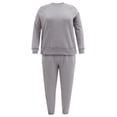 thumbnail image 2 of Terra & Sky Women's Plus Size Fleece Sweatshirt and Sweatpants Set, 2-Piece, 2 of 9