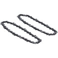 thumbnail image 1 of Chaîne de Tronçonneuse 2 Pcs Chaîne de Remplacement pour Tronçonneuse Électrique Portable Sans Fil 4 Po, 1 of 8