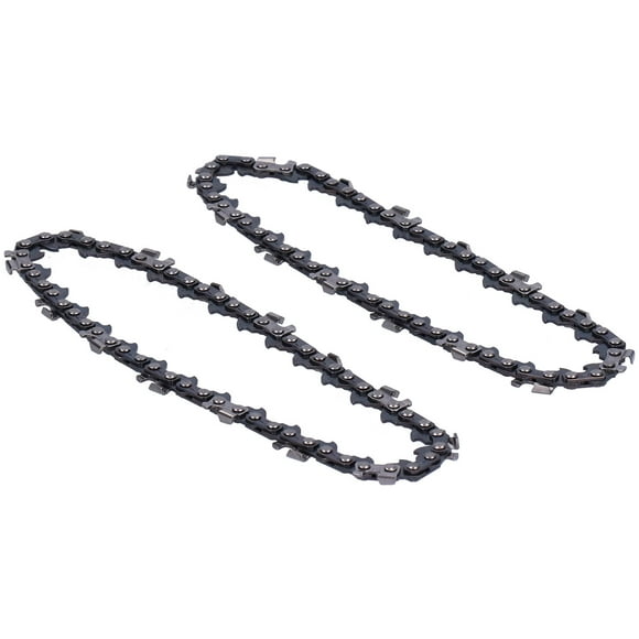 Chainsaw Chain Chain Saw Chain Chainsaw Chain Replacement Hand-held Chain Saw Chain Hardware 2Pcs Chainsaw Chain Replacement For 4in Cordless Electric Portable Battery Hand Held