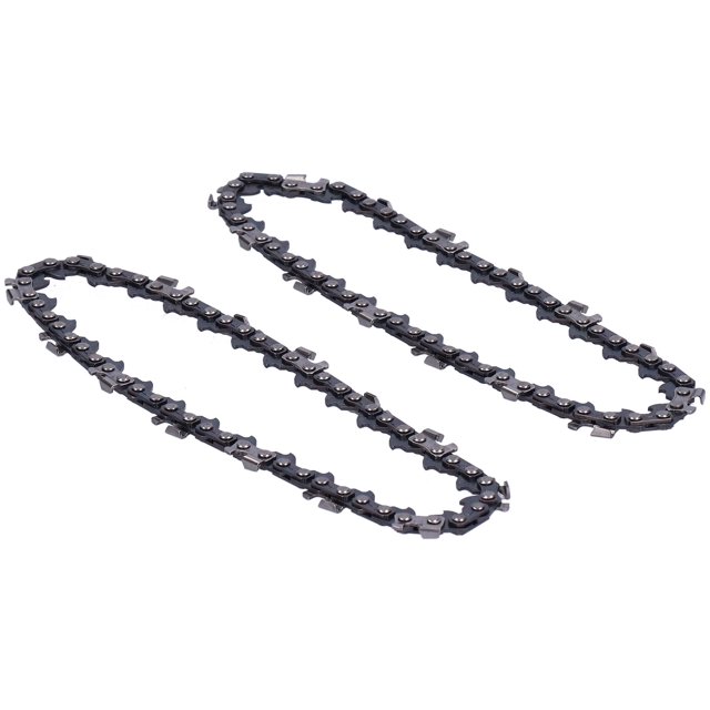 Chaîne de Tronçonneuse 2 Pcs Chaîne de Remplacement pour Tronçonneuse Électrique Portable Sans Fil 4 Po