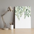 thumbnail image 4 of Ships Next Day Canvas Wall Art 16"x24", Eucalyptus Leaves Wood Framed Canvas Print Painting, Sage Green Spring Summer Botanical Ready to Hang Picture Wall Decor for Home Bedroom Living Room Dining, 4 of 9