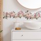 thumbnail image 4 of Pegatinas de pared con diseño de hojas y flores para decorar el dormitorio, la sala de estar y el fondo del hogar., 4 of 6