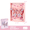 Light red, variant on Butterfly Flower Building Blocks Wall Art Building Set for Adults Home Decor & Kids Early Education Toys(Violet)