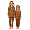thumbnail image 5 of Racifhz Cozy Family Matching Pajamas Halloween Loungewear Set Long Sleeve Top and Pants Cute Holiday Sleepwear Matching PJs for Family Reunion Halloween Gifts and Decor, 5 of 7