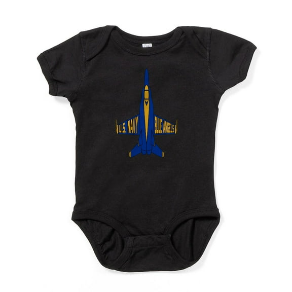 CafePress - U.S. Navy Blue Angels Jet - Cute Infant Bodysuit Baby Romper - Size Newborn - 24 Months