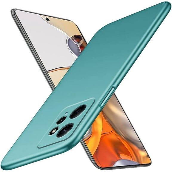 Compatible with Redmi Note 12 Case Shockproof, Ultra Thin Redmi Note 12 4G Phone Case Matte Hard PC Shockproof Anti-Scratch Protective Cases (Green)
