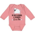 thumbnail image 3 of Inktastic My Great Grandpa and Grandma Love Me Boy Lamb Boys or Girls Long Sleeve Baby Bodysuit, 3 of 5
