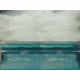 thumbnail image 2 of Hamilton, Taylor 24x19 White Modern Wood Framed Museum Art Print Titled - Highlighted Teal, 2 of 4