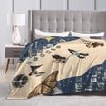 thumbnail image 4 of 5 Seconds Of Summer 5sos Blanket Soft Warm Flannel Air Conditioning Blanket Throw Blankets For Bed Couch Sofa Bedroom Living Room All Season 50"X40", 4 of 9
