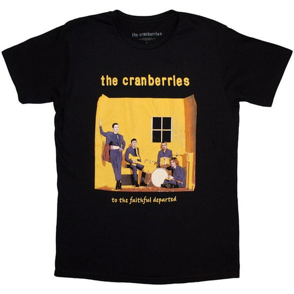 The Cranberries Adult Faithfully Departed Cover T-Shirt