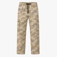 thumbnail image 4 of Men's Cargo Pants with Pockets Drawstring Long Trousers Relaxed Fit Stretch Work Pants, 4 of 5