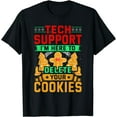 thumbnail image 1 of Tech Support I'm Here To Delete Your Cookies Christmas Ugly T-Shirt - As Picture - L, 1 of 2