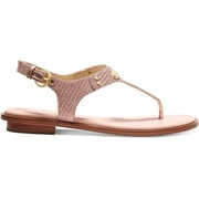 Michael Kors MK Plate Thong Rose Gold 2 6.5 M