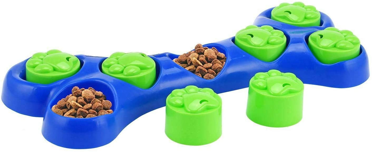 Factory Direct Wholesale Tornado Puzzle Food Spiller Bone Dog Toy