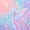 A Pink Purple, variant on jejeloiu Cute Starry Mermaid Twin Sheets For Girls,Colorful Underwater Stars Bedding,Black Blue,3 Pieces,1 Fitted Sheet and 1 Pillowcase