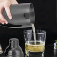 thumbnail image 2 of Coctelera de acero inoxidable de moda, herramienta para agitar, accesorios de bar, color negro., 2 of 5