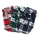 thumbnail image 2 of Camisas para perros de estilo británico, ropa de verano a cuadros para perros pequeños, ropa de algodón para cachorros y gatos, para bulldog francés y chihuahua, 2 of 5