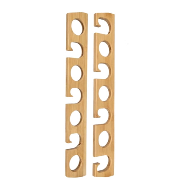 2 soportes para cañas de pescar, para montar en la pared o el techo, de gran durabilidad y con tornillos, organizador de almacenamiento para garaje, c