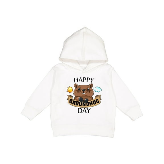 Inktastic Happy Groundhog Day Cute Toddler Hoodie
