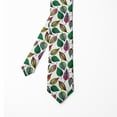 thumbnail image 2 of Necktie, Abstract Style Leaf Designs, 3.7", Multicolor, by Ambesonne, 2 of 4