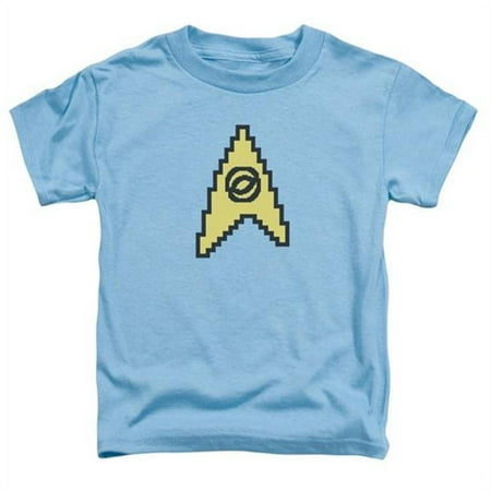 

Star Trek-8 Bit Science - Short Sleeve Toddler Tee - Carolina Blue Small 2T