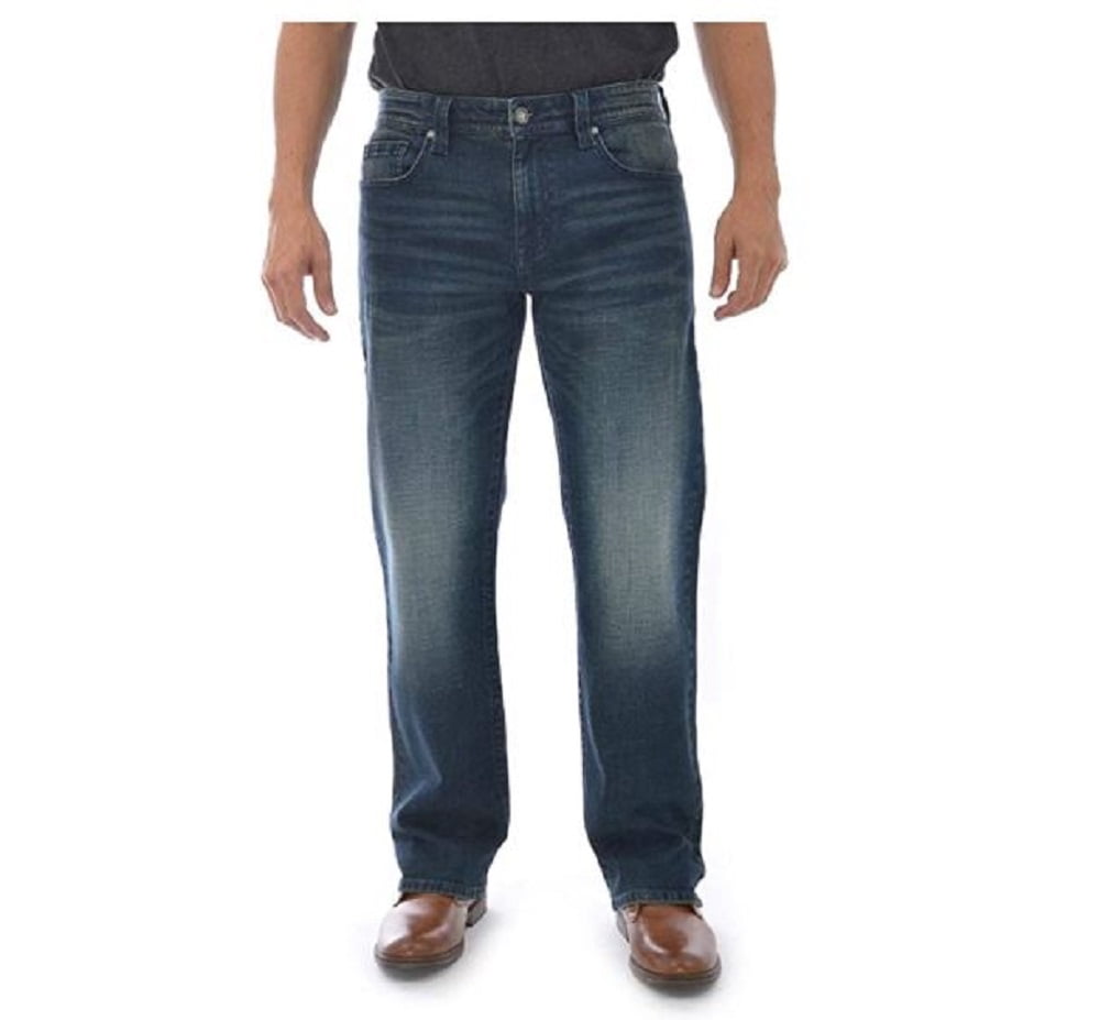 Axel Men's Slim Boot Cut Jeans in Bunshell, Size 34 x 30 - Walmart.com