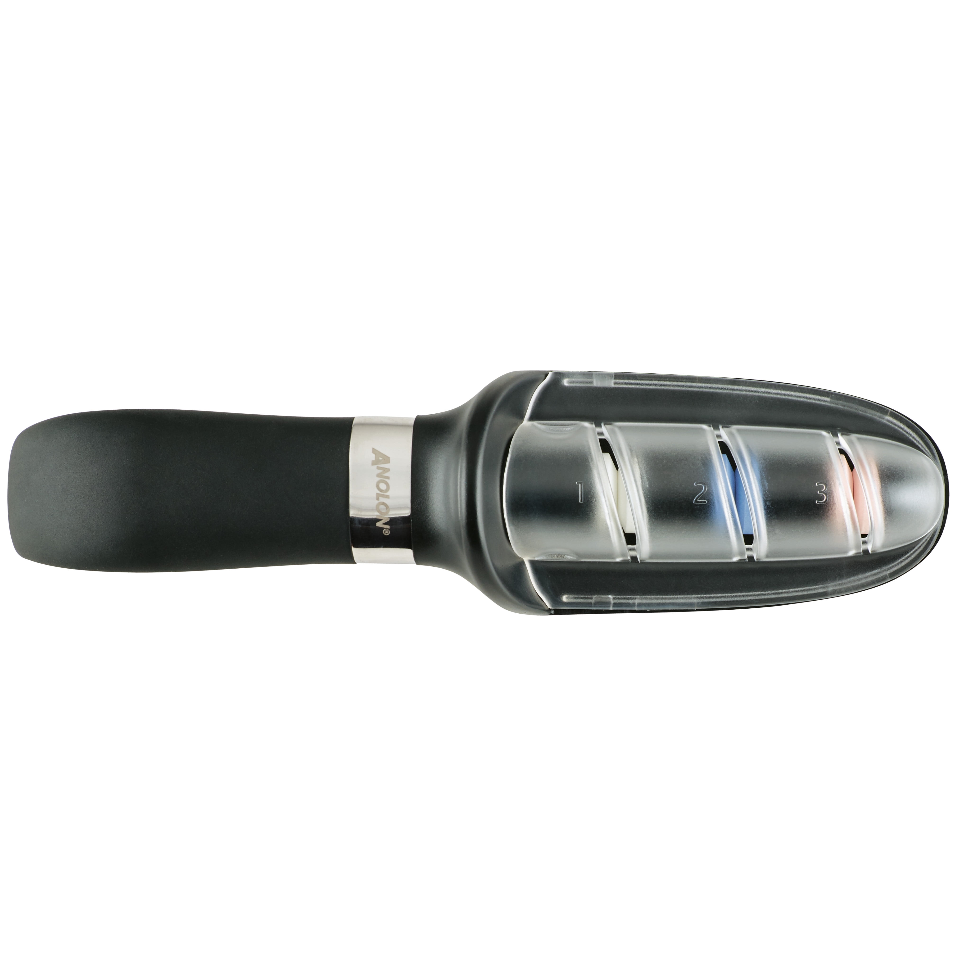 Anolon AlwaysSharp Universal Knife Sharpener, Black