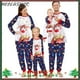 thumbnail image 2 of 2024 pijamas navideños a juego para la familia, trajes para bebés y niños adultos, Tops + Pantalones, 2 uds., ropa de dormir de Navidad, pijamas, ropa para perros, 2 of 4