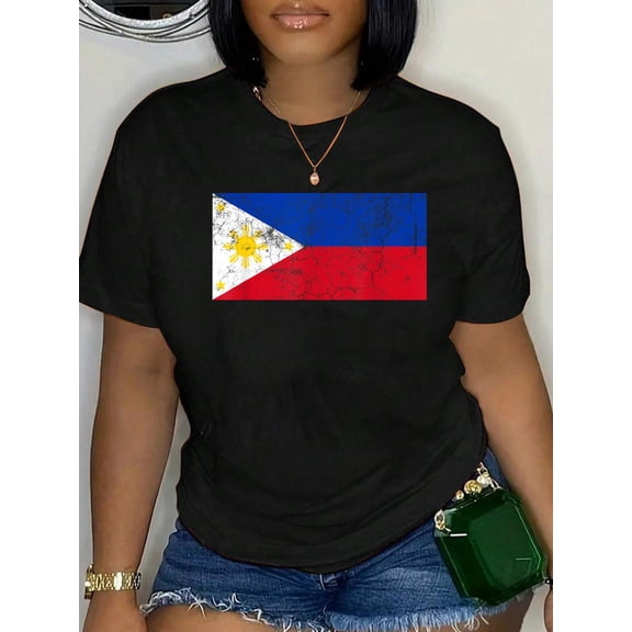 Philippines Flag Shirt Vintage Novelty Filipino Souvenir T-Shirt