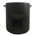 thumbnail image 1 of 2 uds. de fieltro no tejido, bolsa de plantación visual, negro grueso Afortunado Sencillez, 1 of 1