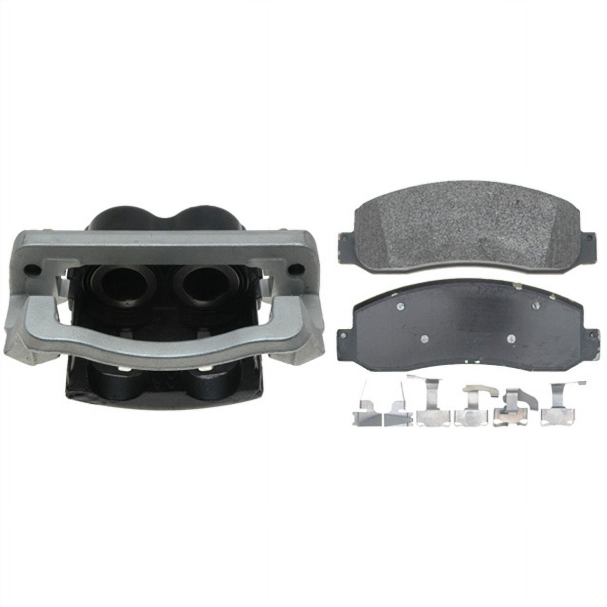 ACDelco Gold 18R2534 Front Passenger Side Disc Brake Caliper Assembly with Semi-Metallic Pads (Loaded Non-Coated), Remanufactured Fits select: 2005-2013 FORD F250, 2005-2012 FORD F350