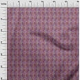 thumbnail image 3 of oneOone Viscose Chiffon Maroon Fabric Asian Ikat Craft Projects Decor Fabric Printed By The Yard 42 Inch Wide, 3 of 5