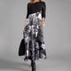 thumbnail image 2 of Vestido estampado bohemio largo de manga larga ajustado informal de otoño e invierno para mujer, vestidos de otoño para mujer Fridja  nbo2238, 2 of 6