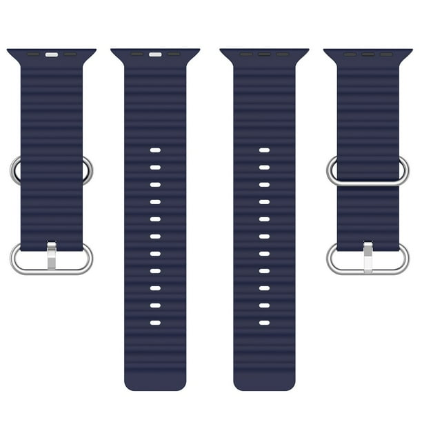 Banda De Silicona Para Apple Watch Ultra 49mm series 8 7 6 SE 5 4 3 2 1 Para iWatch 45mm 41mm 44mm 40mm 42mm 38mm Pulsera Deportiva