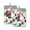 Cow is Lying on its Back, variant on Iauyy 2 Pack Hot Pads for Kitchen Heat Resistant&Non Slip Potholders,Thickness 8mm Heat Resistant up to 170° for Oven Mitts Kitchen Decor 7x9.8in,Colorful and Cheerful