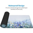 thumbnail image 4 of XL Cute Large Mouse Pad, Extended Butterfly Gaming Mousepad with Stitched Edges, Big Long Mousepad Makeup Desk Mat for Laptop, Keyboard and Computer for Decor Women Office Home, (Purple, 31.5*11.8 In), 4 of 6