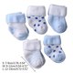 thumbnail image 3 of 5 Pairs Warm Baby Socks Thicken Cotton Terry Newborn Toddler Stockings Foot Sox Water Pink, 3 of 4