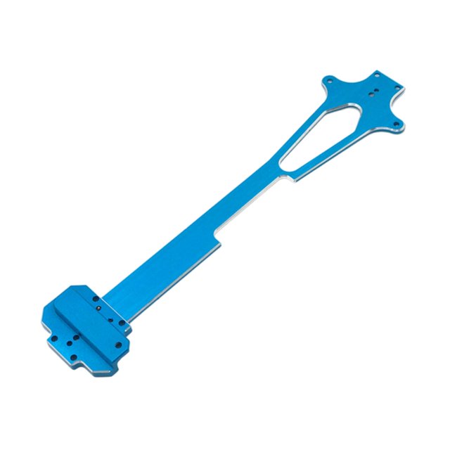 Bandeja de Radio de Placa de Repuesto para Wltoys RC Zulema Azul